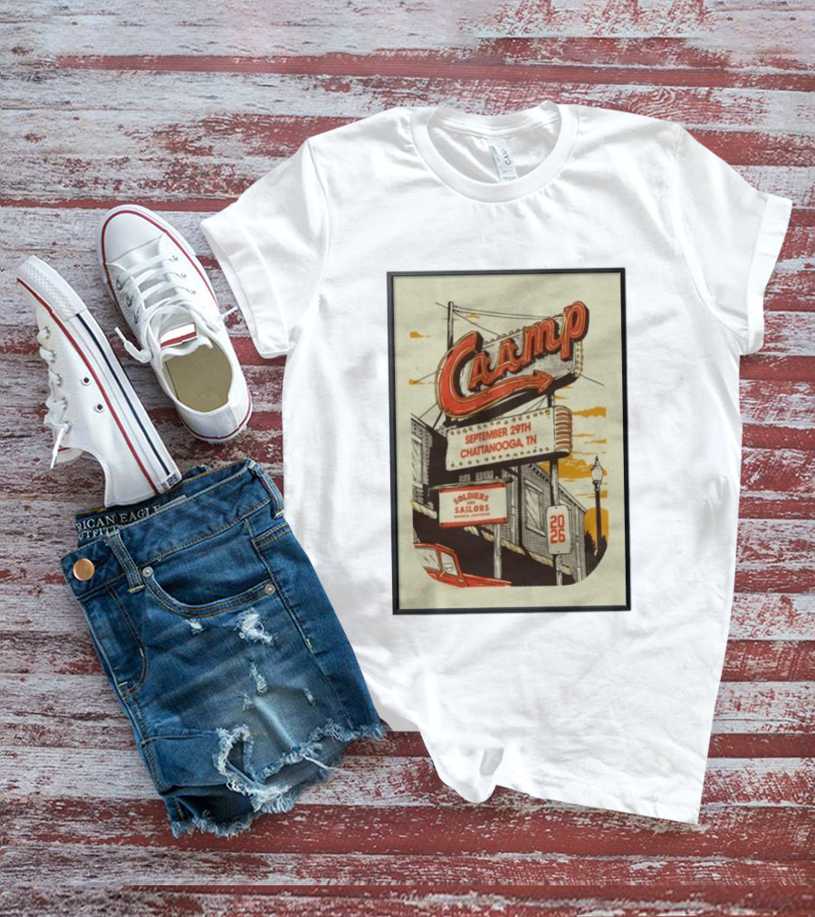 CAAMP Concert September 29 2026 Soldiers And Sailors Chattanooga TN T-Shirt