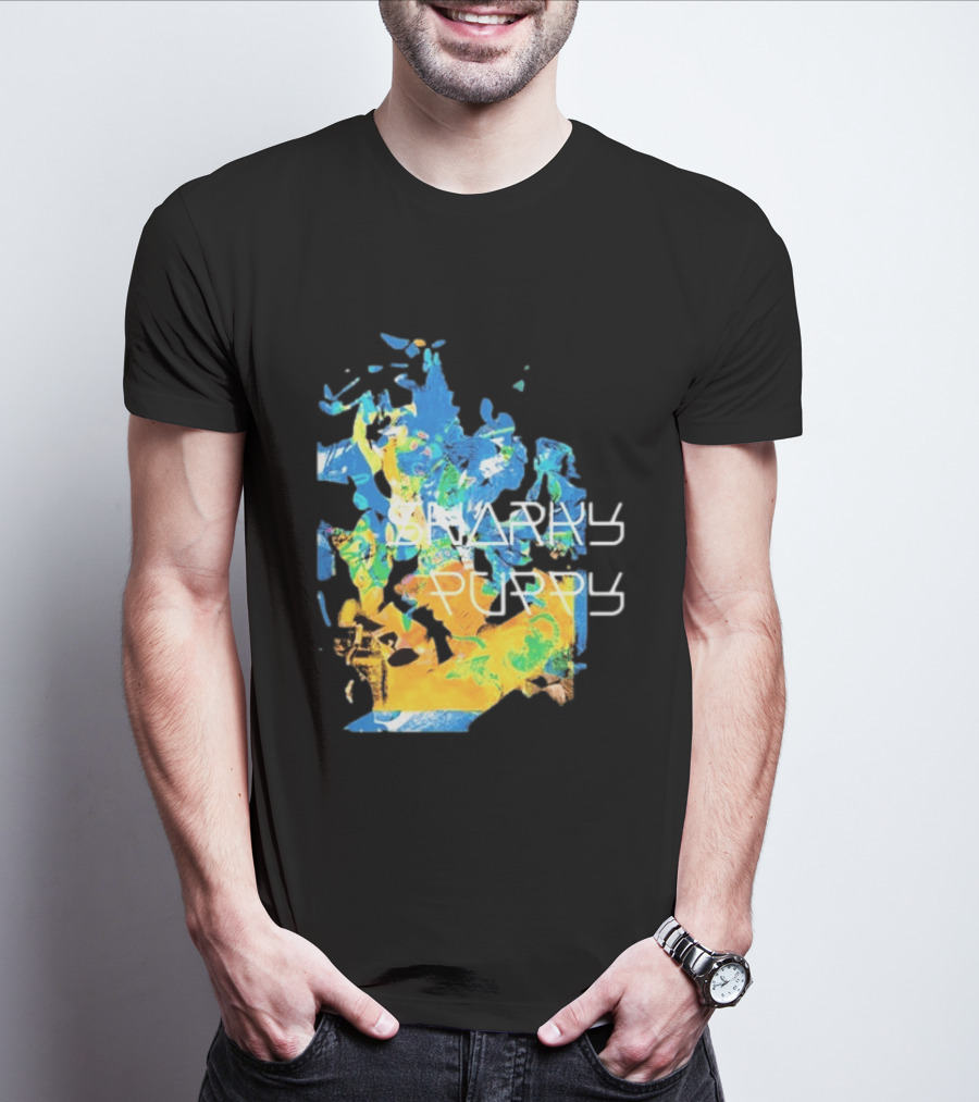 Snarky Puppy Somni Album Abstract Colorful T-Shirt