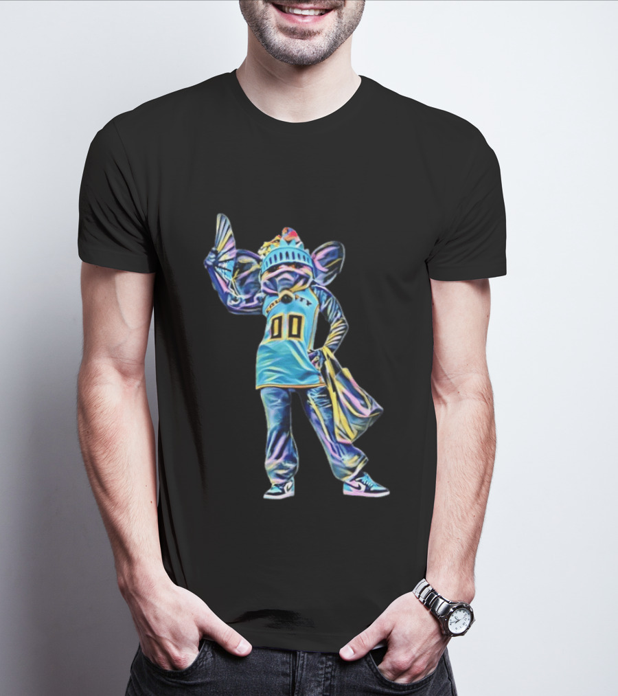 Ellie The Elephant Statue Of Liberty New York Basketball Team T-Shirt