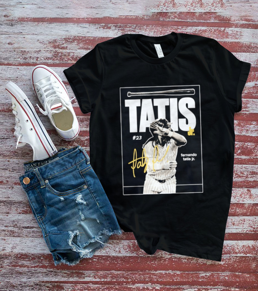 Fernando Tatis Jr #23 Bat Flip San Diego Padres Tatis Jr T-Shirt