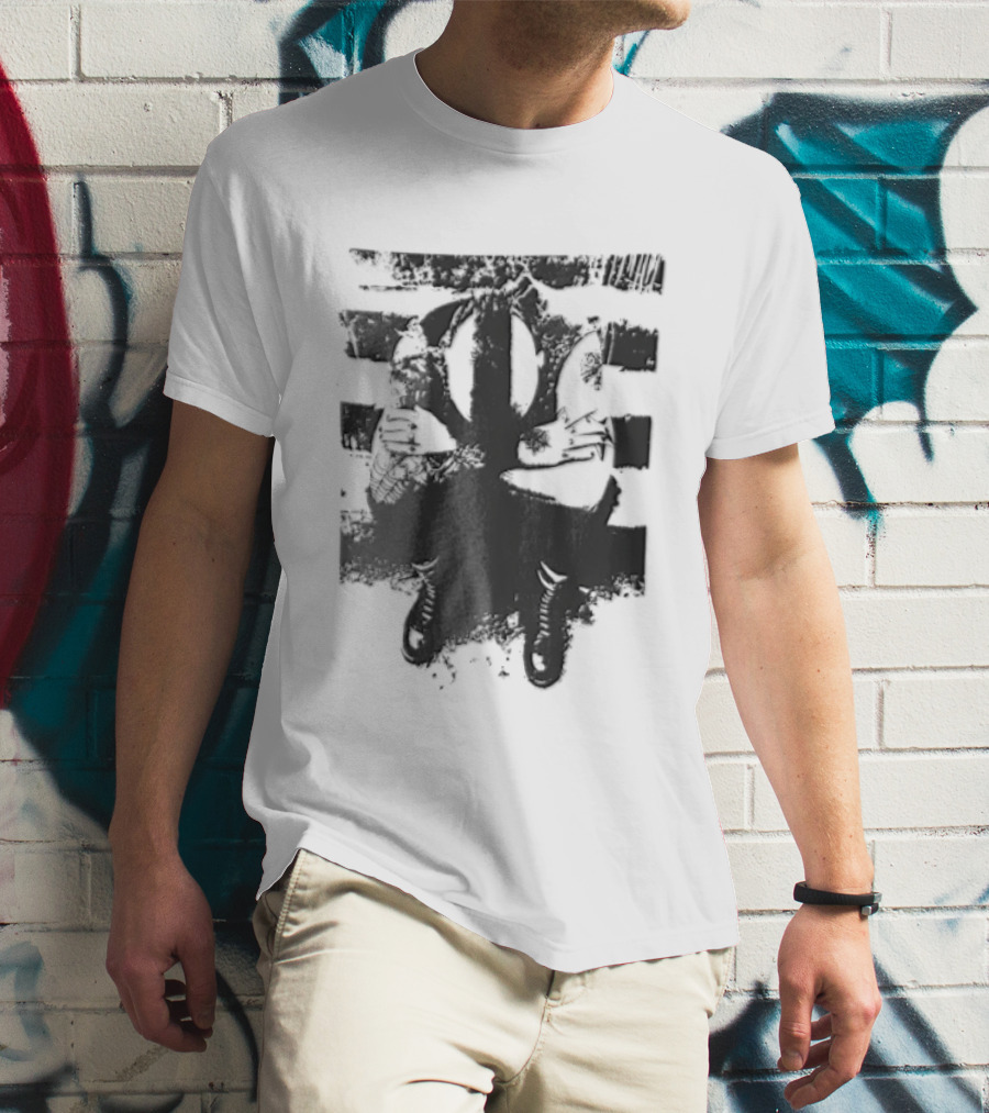 GG Allin Man Mohawk Style With Distressed T-Shirt