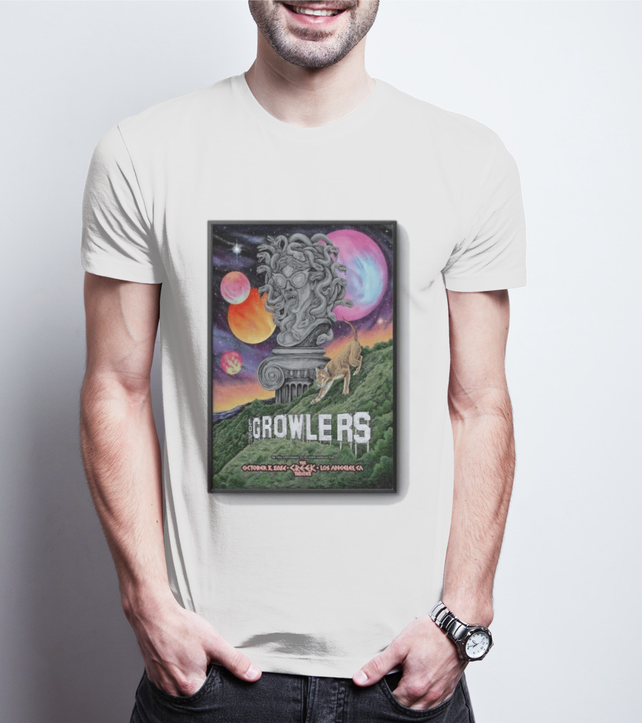 Los Growlers October 3 2026 Los Angeles Cosmic Event T-Shirt