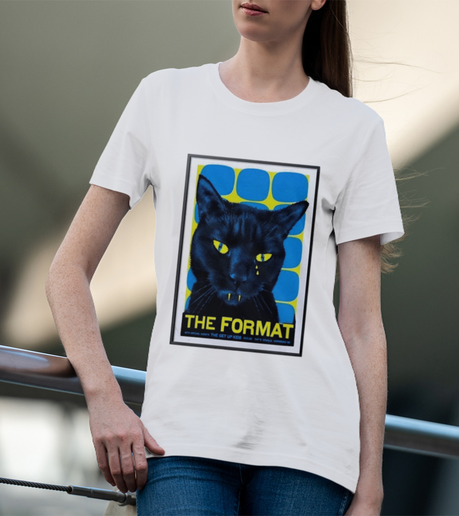 The Format With The Get Up Kids Cat's Cradle Carrboro NC 2026 Tour T-Shirt