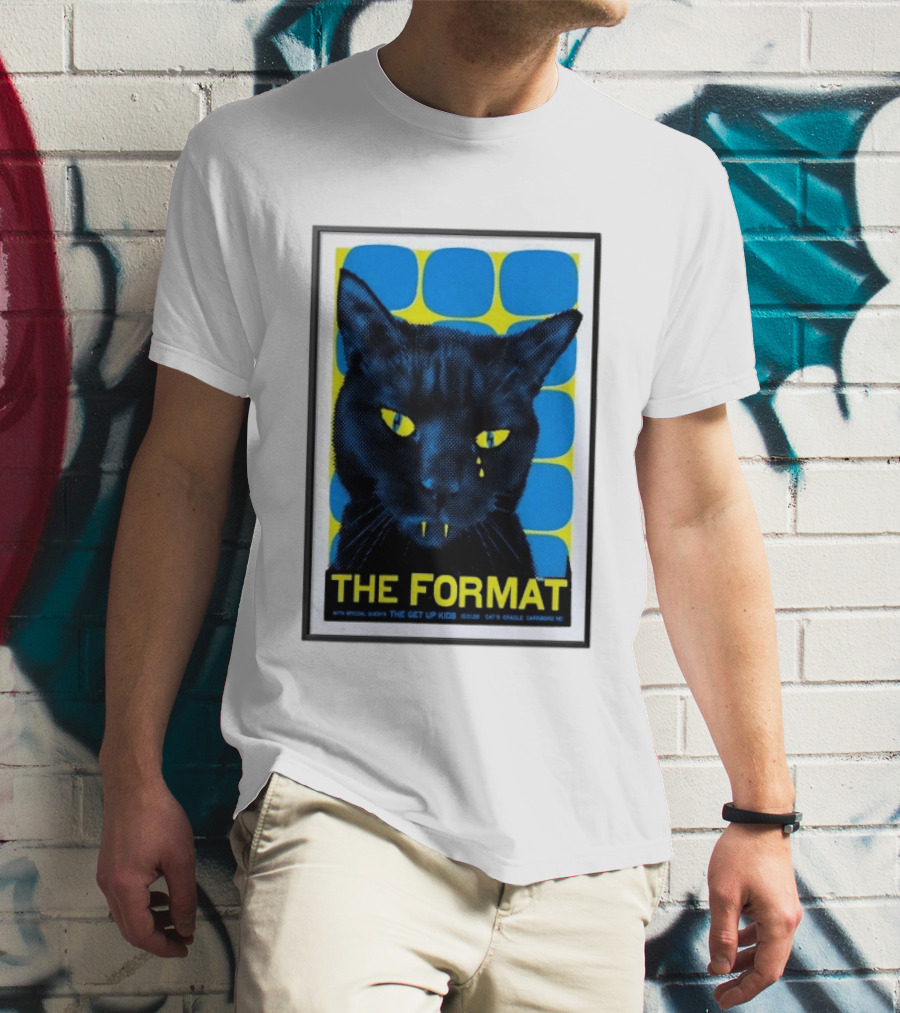 The Format With The Get Up Kids Cat's Cradle Carrboro NC 2026 Tour T-Shirt