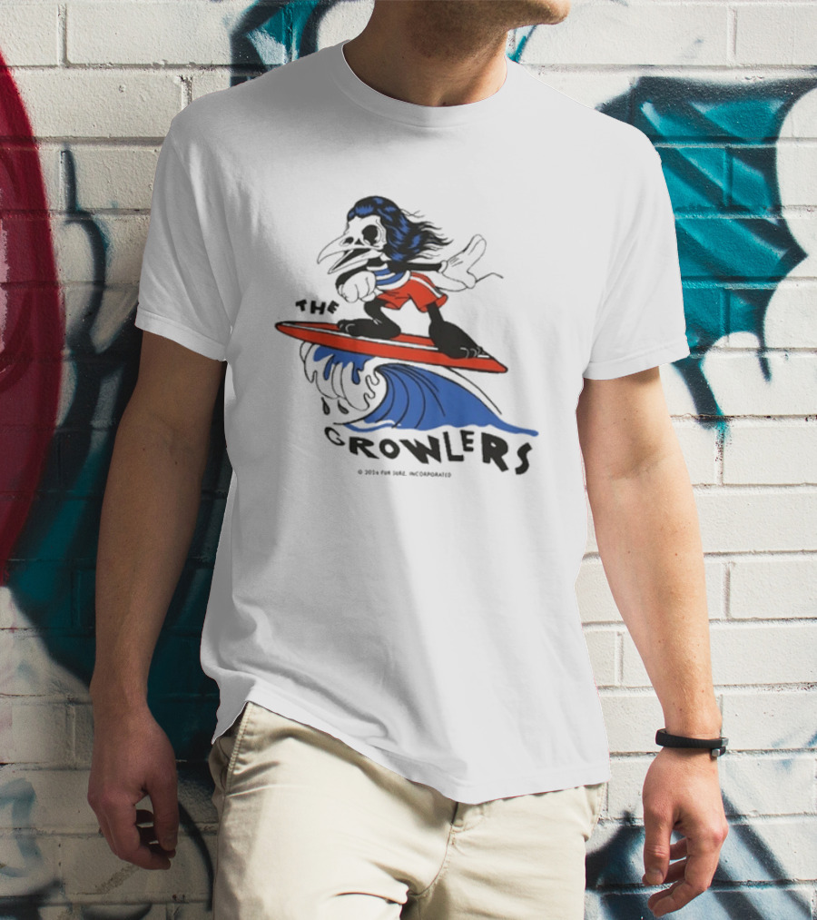 The Growlers Surfing Bird Character 2026 Tour Exclusive T-Shirt