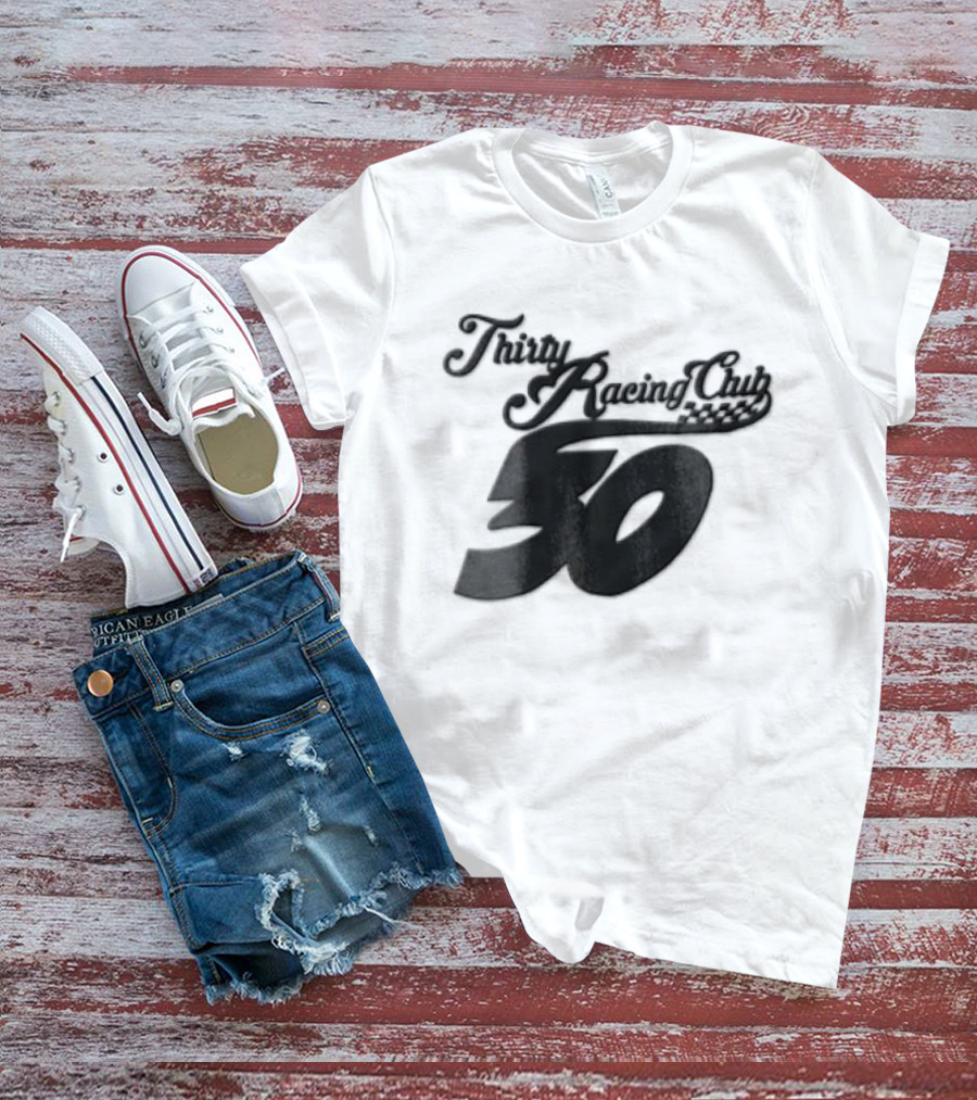 Thirty Racing Club 30 Script T-Shirt
