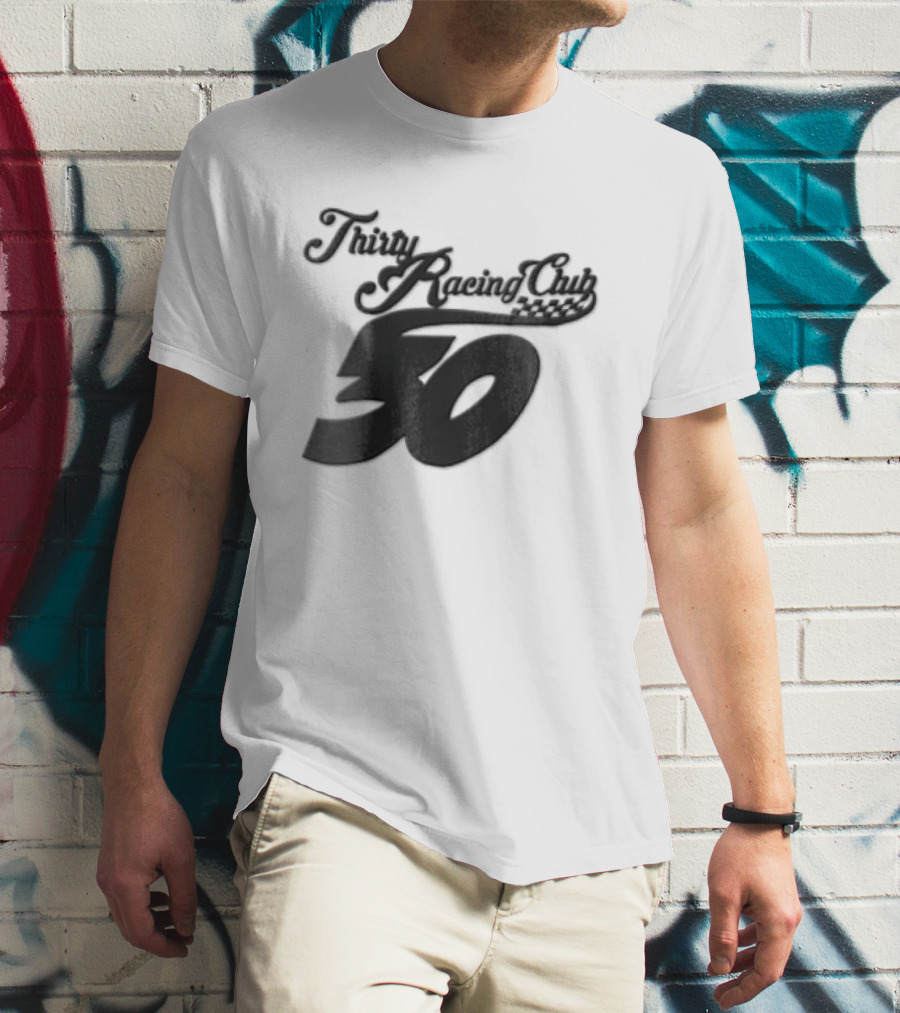 Thirty Racing Club 30 Script T-Shirt