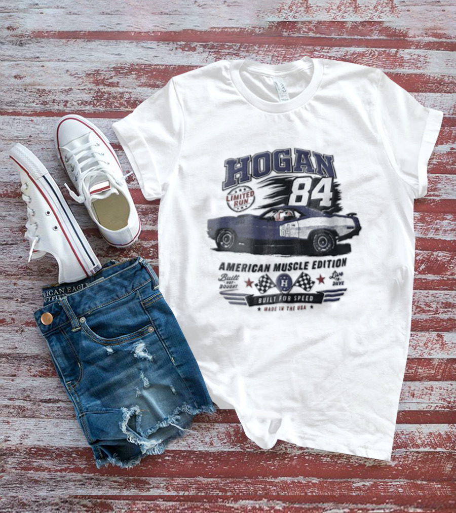 Hogan Hero Classic Muscle Car Racing Power 1984 Championship Series T-Shirt