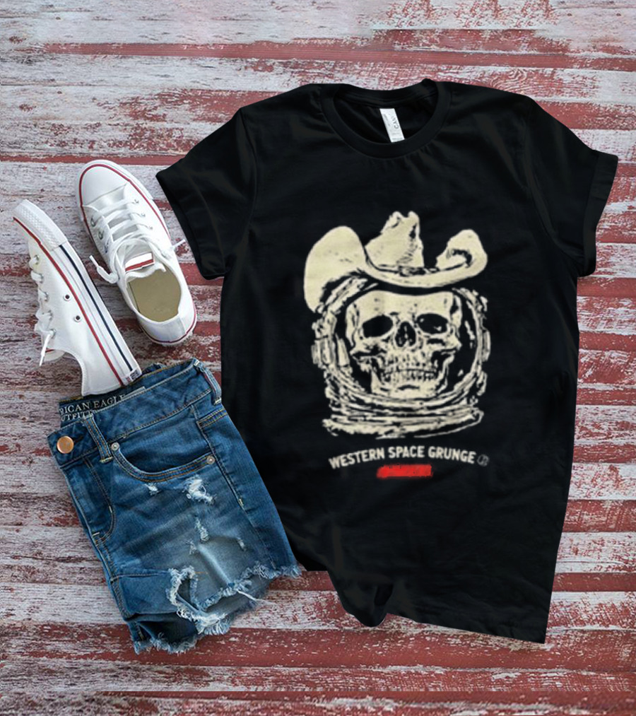 Dexter And The Moonrocks Skullboy Cowboy Hat T-Shirt