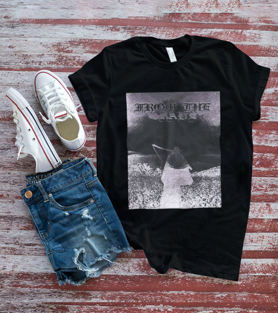 Farmer's Daughter Store From The Grave Longsleeve Gothic Reaper Scene T-Shirt