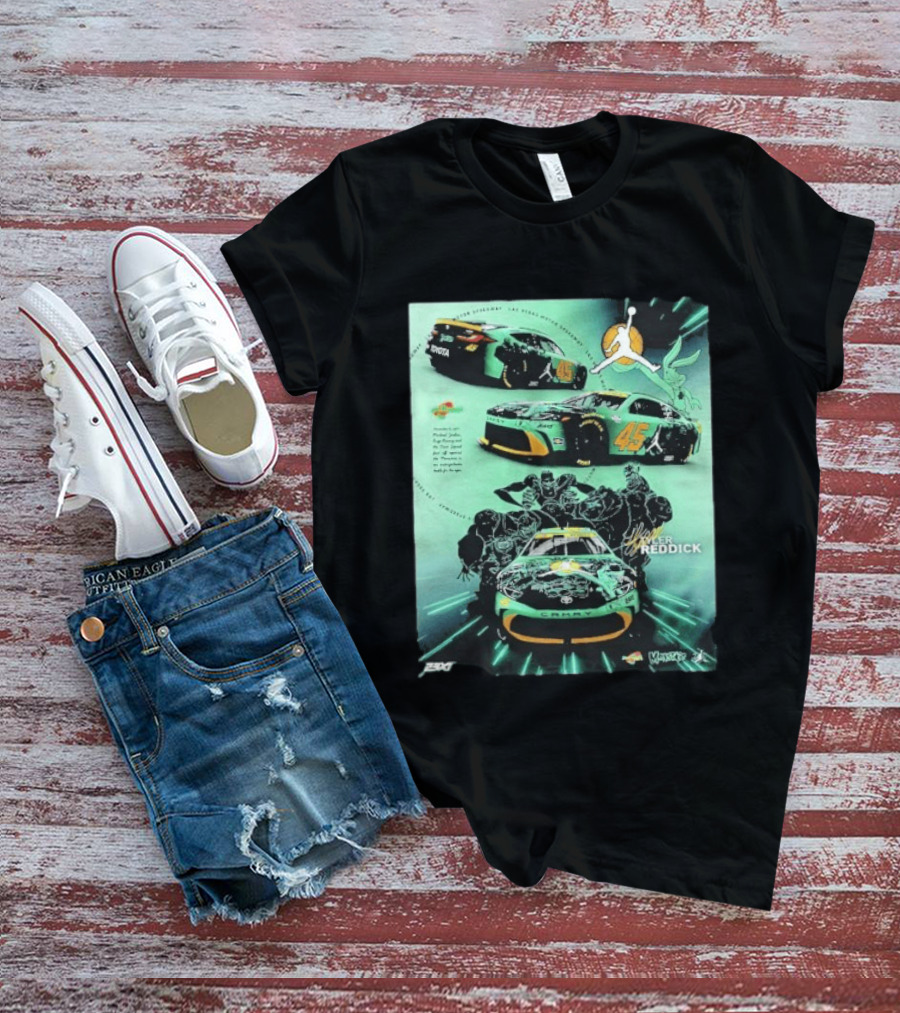 Tyler Reddick 45 Camry Jordan Monstars Las Vegas Racing T-Shirt