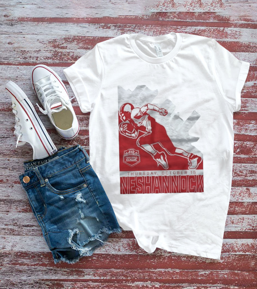 412 Football Classic Neshannock Thursday October 15 T-Shirt