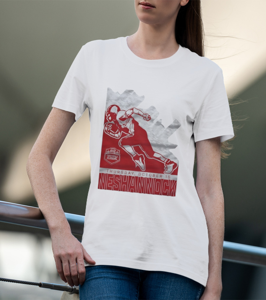 412 Football Classic Neshannock Thursday October 15 T-Shirt