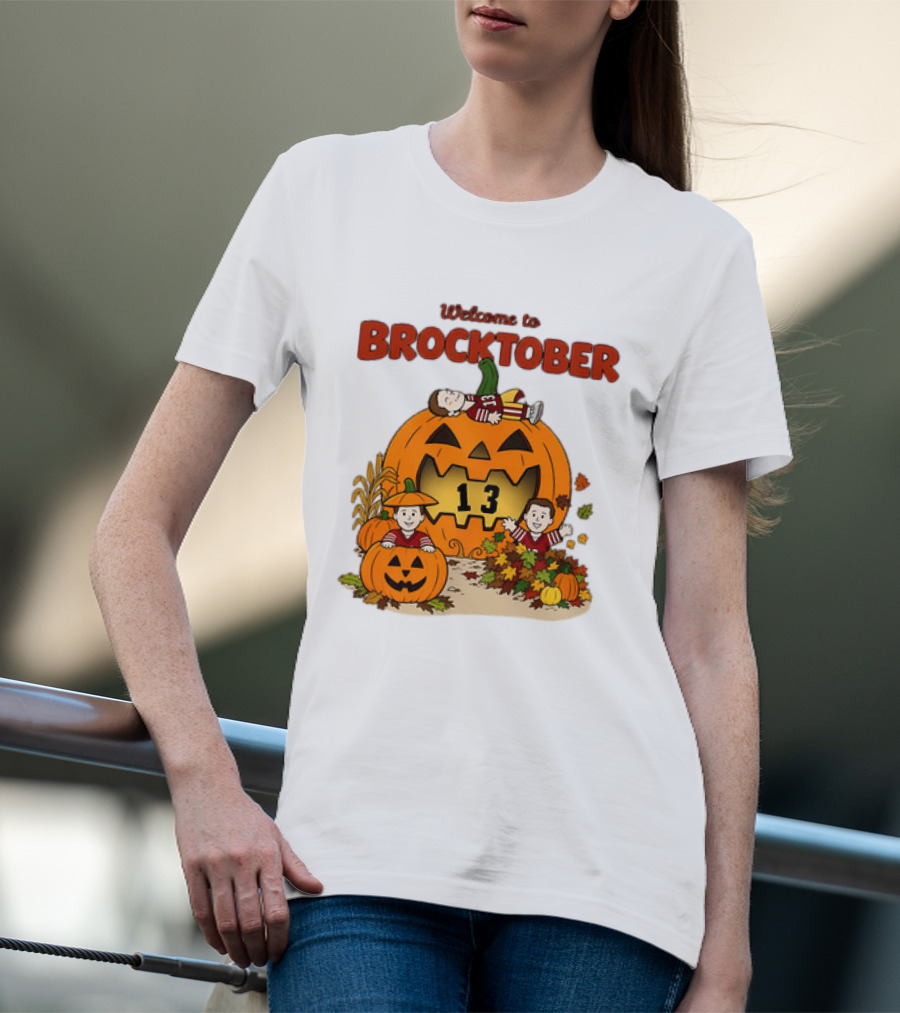 Welcome To Brocktober Pumpkin 13 Fall Festival T-Shirt