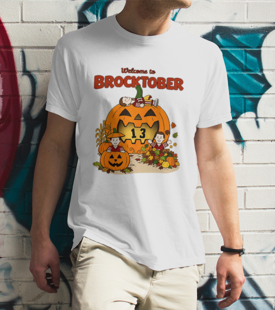 Welcome To Brocktober Pumpkin 13 Fall Festival T-Shirt