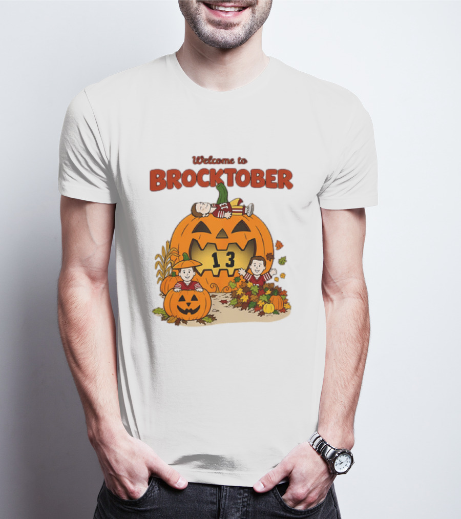 Welcome To Brocktober Pumpkin 13 Fall Festival T-Shirt