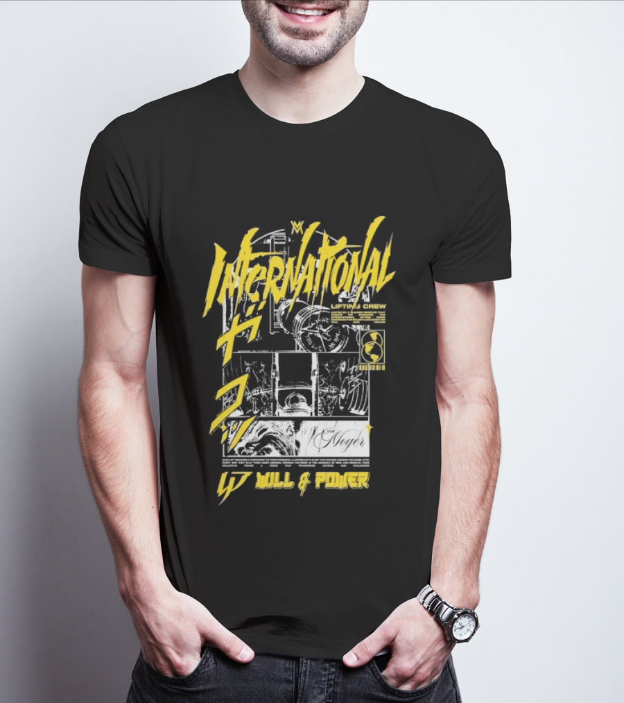 Inscrutable Manga Volume 1 MPMeger UA Trainer Series Calum Von Moger T-Shirt