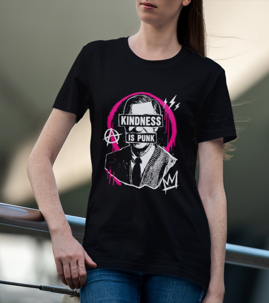 Fred Rogers Kindness Is Punk Anarchy T-Shirt