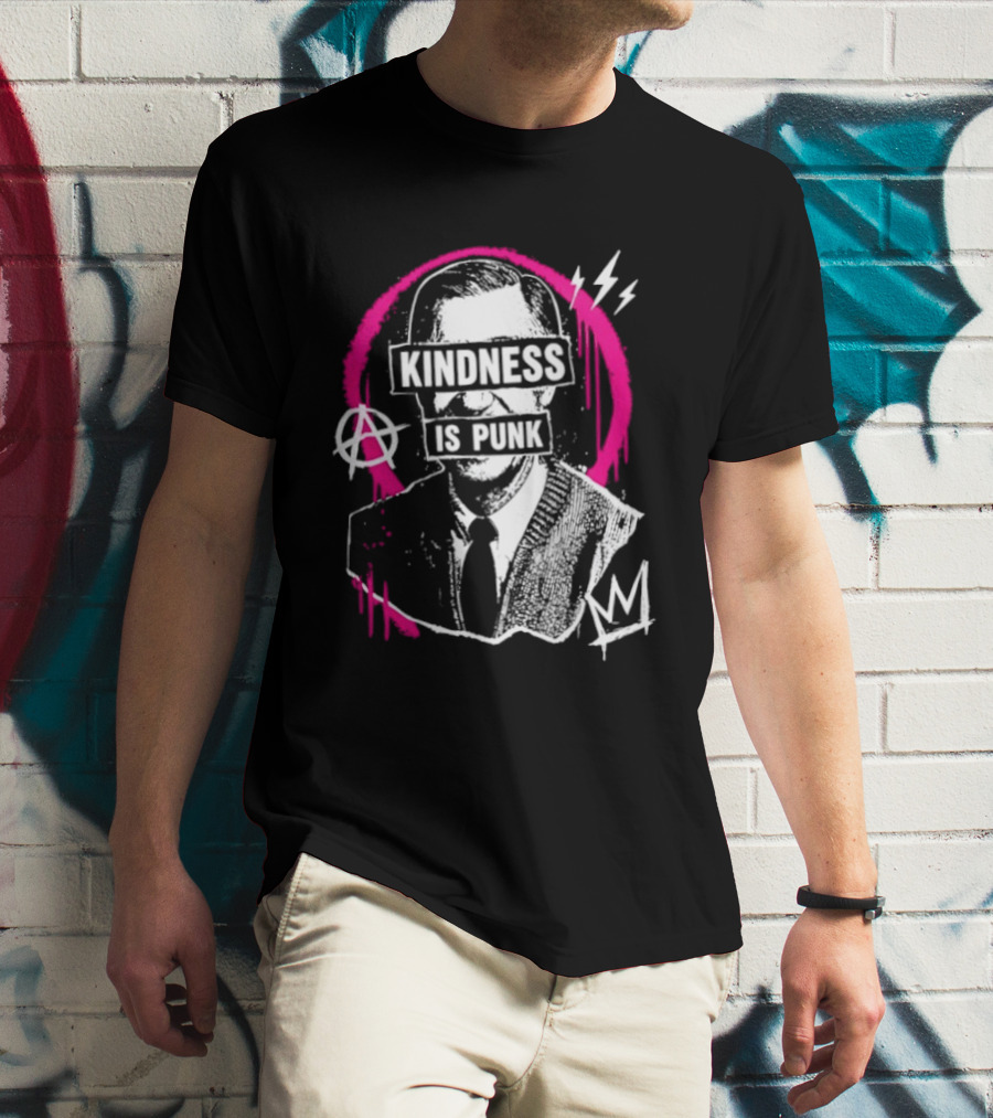 Fred Rogers Kindness Is Punk Anarchy T-Shirt