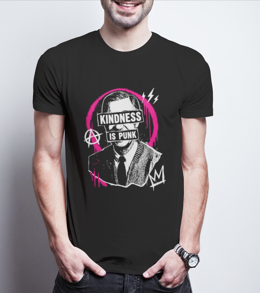 Fred Rogers Kindness Is Punk Anarchy T-Shirt
