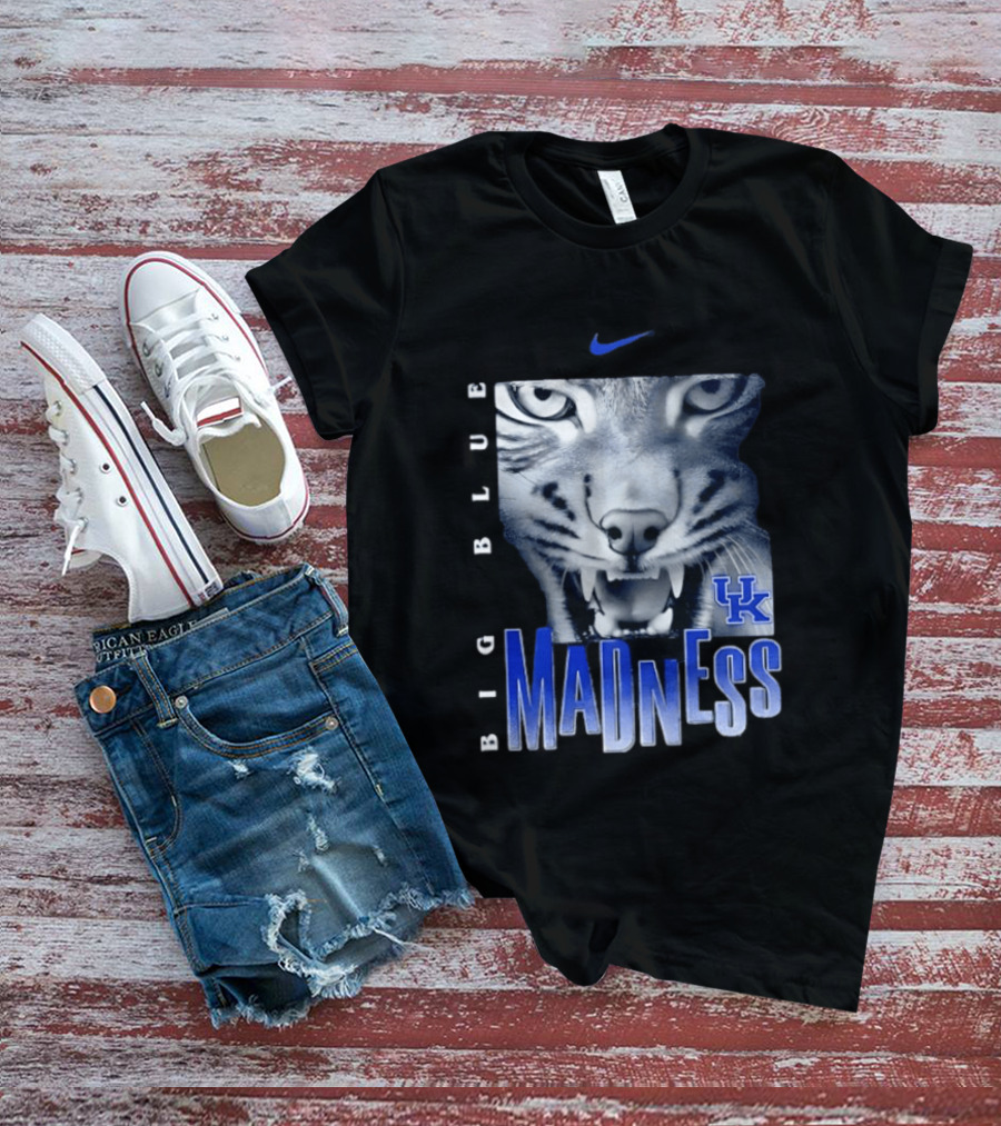 Kentucky Wildcats Big Blue Madness UK Nike Big Head T-Shirt