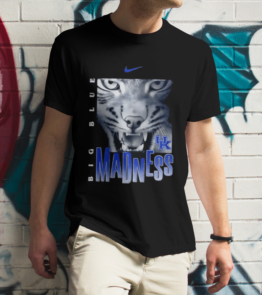 Kentucky Wildcats Big Blue Madness UK Nike Big Head T-Shirt