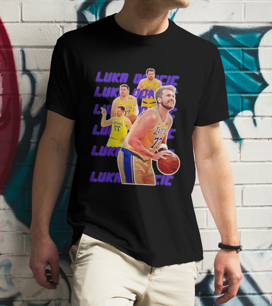 Luka Doncic Los Angeles Lakers 2026 Basketball Player 77 T-Shirt