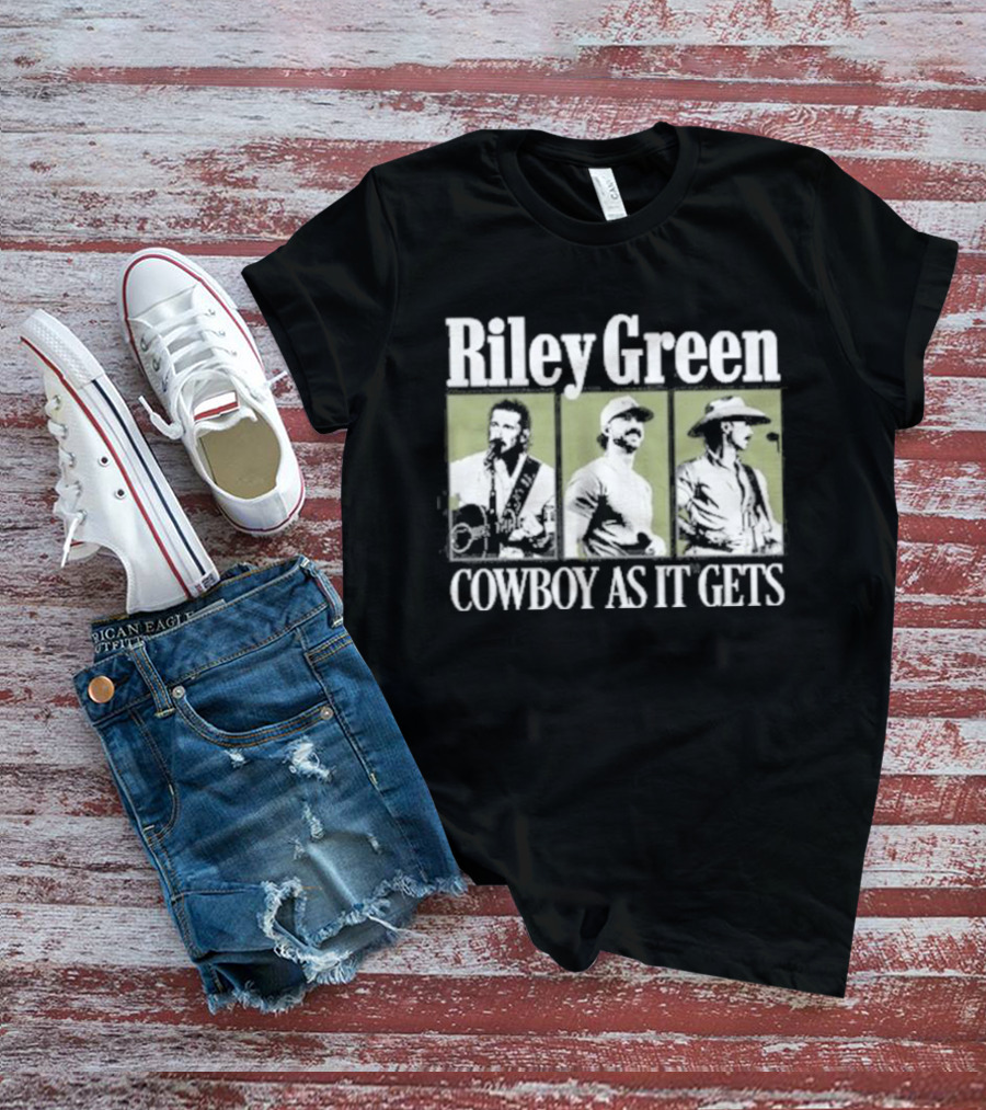 Riley Green Cowboy As It Gets T-Shirt