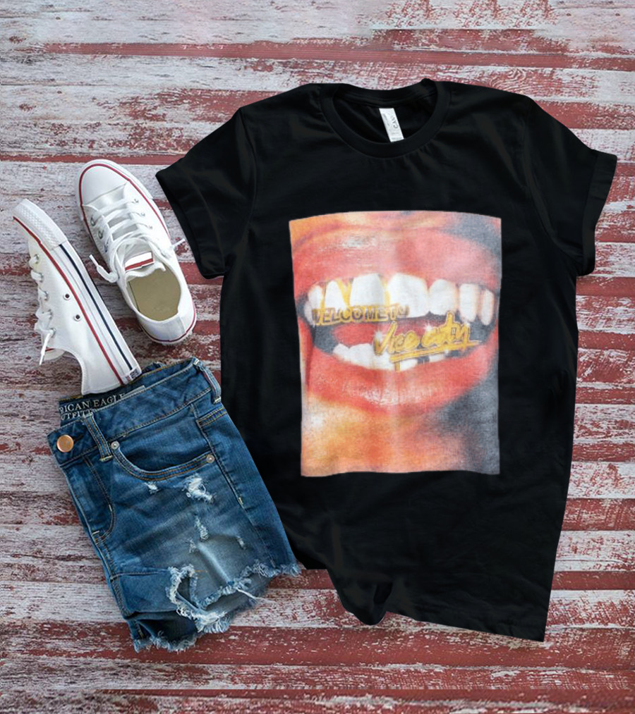 Miami Heat Store Court Culture Vice City Welcome Grill Oversized T-Shirt