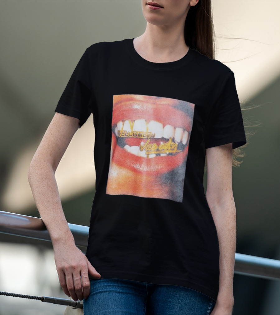 Miami Heat Store Court Culture Vice City Welcome Grill Oversized T-Shirt