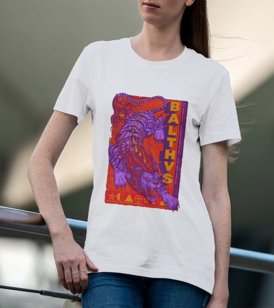 Balthvs San Diego October 22 2026 Featuring Richard Houghten Vibrant Lion T-Shirt