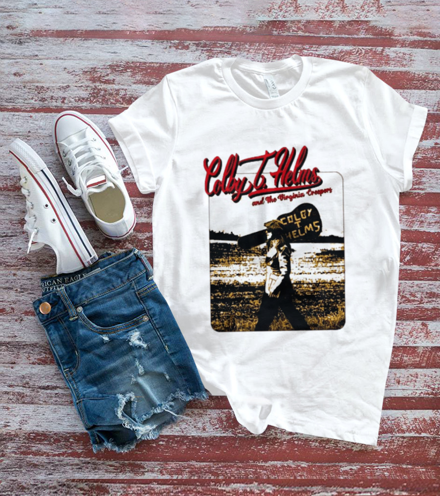 Colby Helms And The Virginia Creepers Travelin' Man Acoustic Journey T-Shirt
