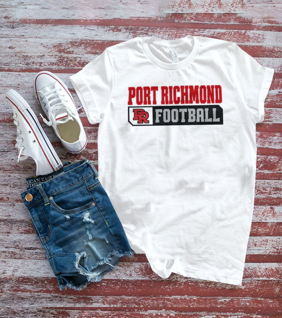 Jeff Stoutland Port Richmond DR Football T-Shirt