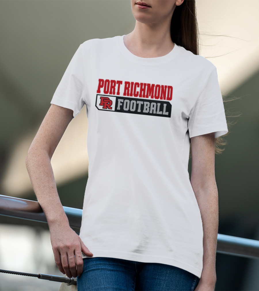 Jeff Stoutland Port Richmond DR Football T-Shirt