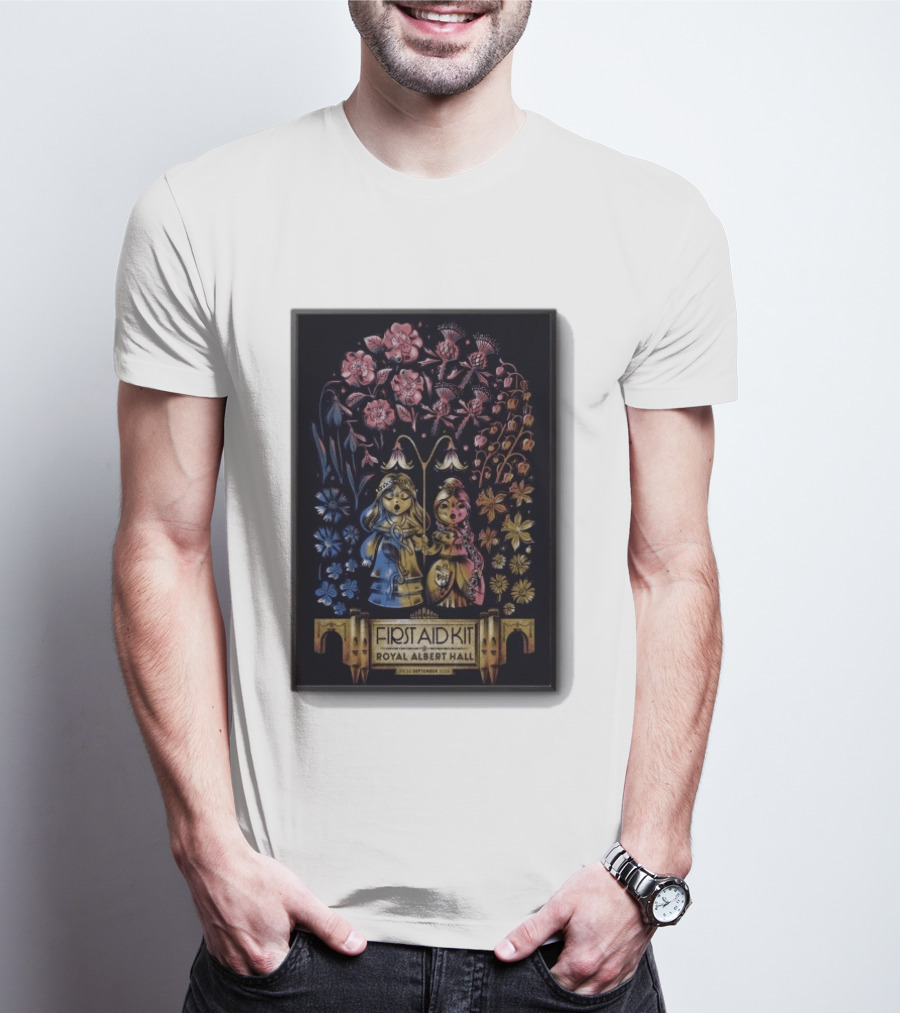 First Aid Kit September 29 30 2026 Royal Albert Hall London With Floral T-Shirt