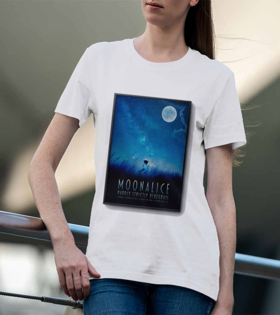Original Moonalice Hardly Strictly Bluegrass October 3 2026 Golden Gate Park San Francisco CA T-Shirt