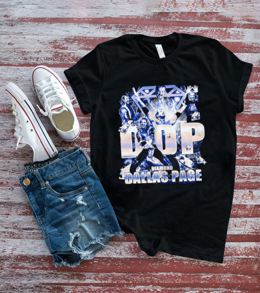 Diamond Dallas Page DDP Self High Five Retro Wrestling T-Shirt