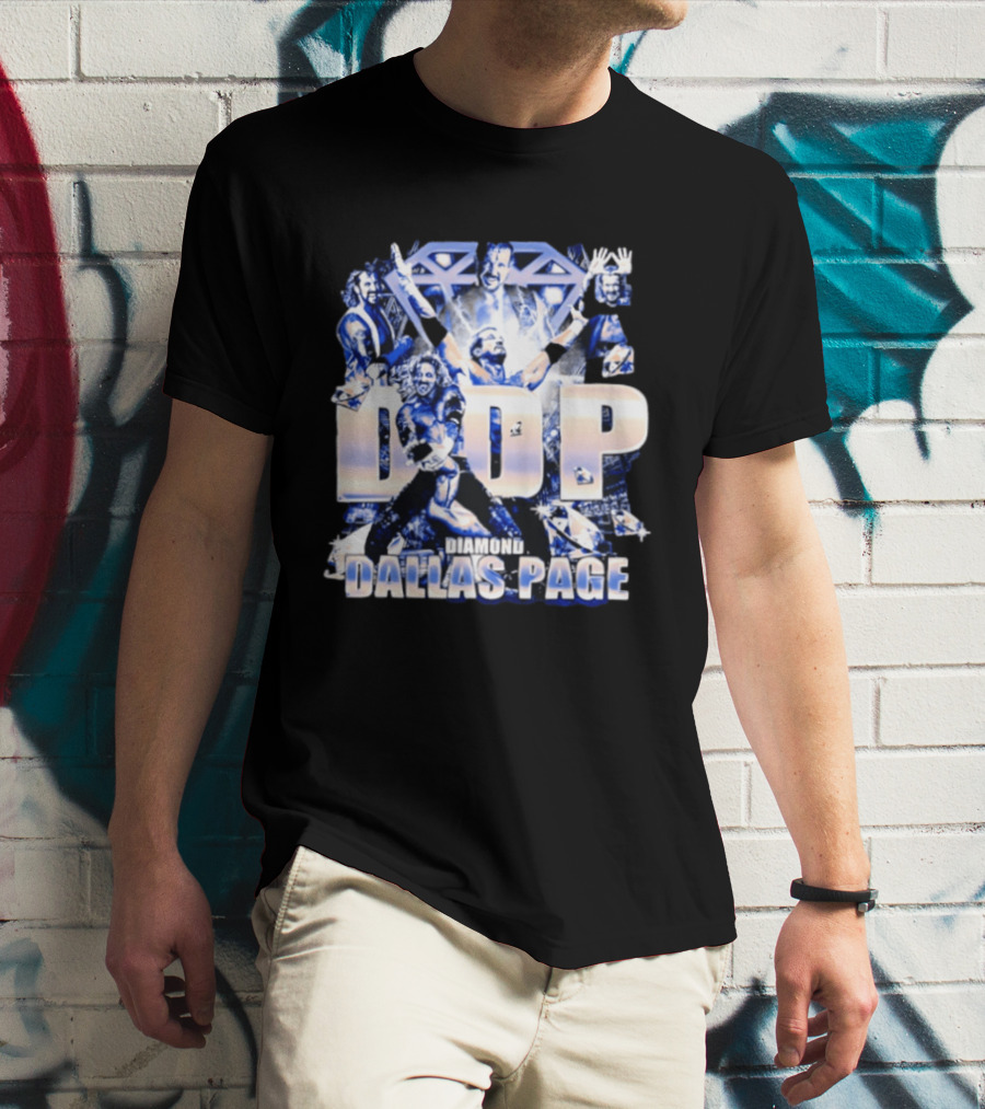 Diamond Dallas Page DDP Self High Five Retro Wrestling T-Shirt
