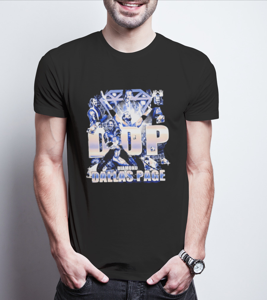 Diamond Dallas Page DDP Self High Five Retro Wrestling T-Shirt