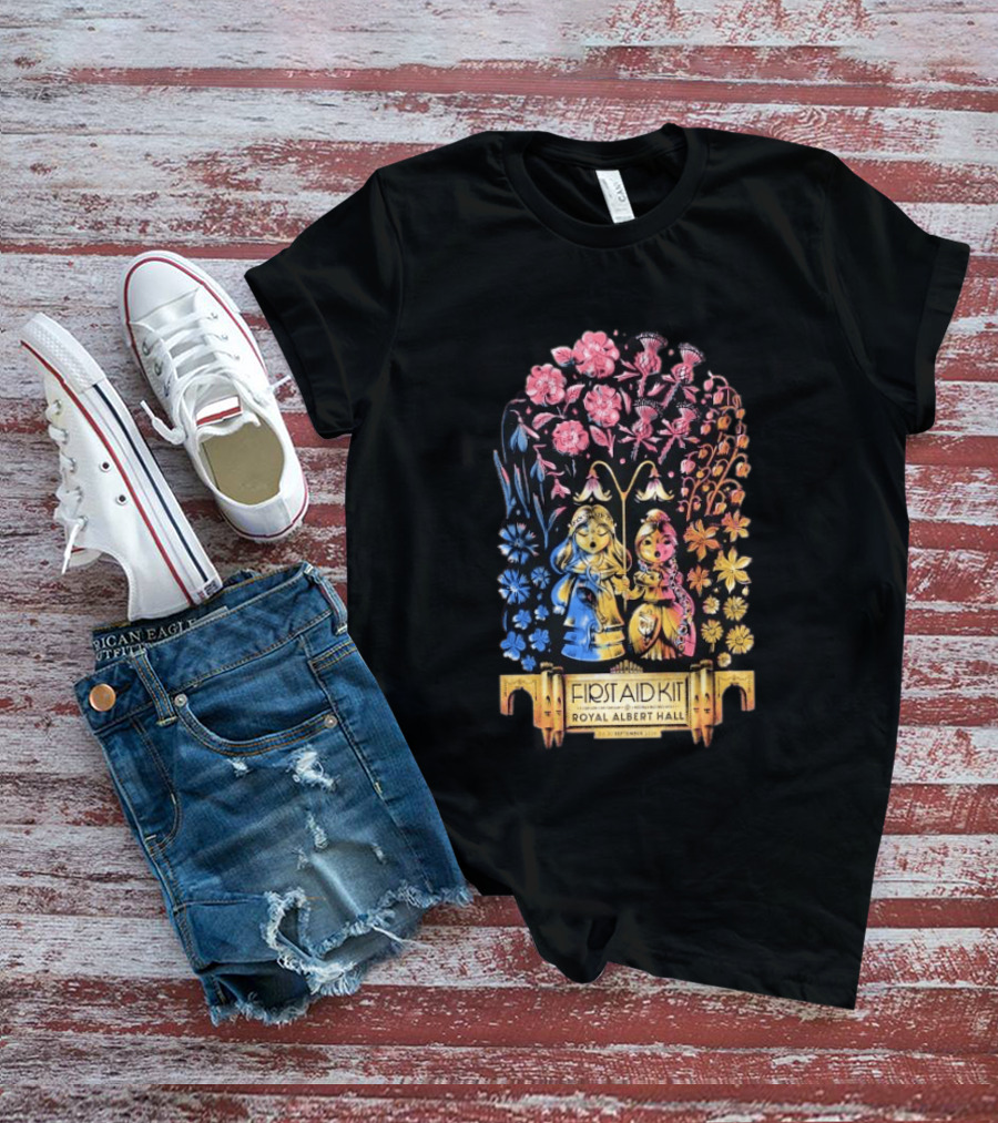 First Aid Kit September 29 30 2026 Royal Albert Hall London UK Floral T-Shirt