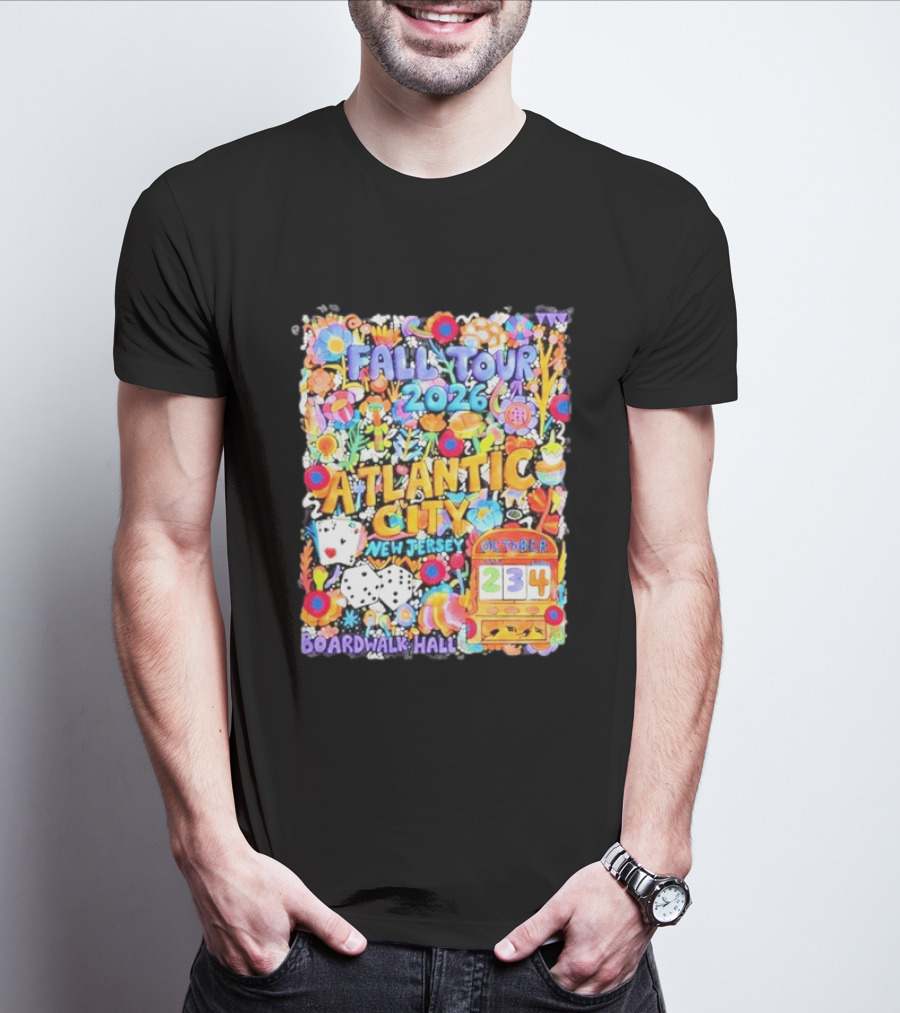 Fall Tour 2026 Atlantic City New Jersey Boardwalk Hall October 2 3 4 Phish Boardwalk Ball T-Shirt