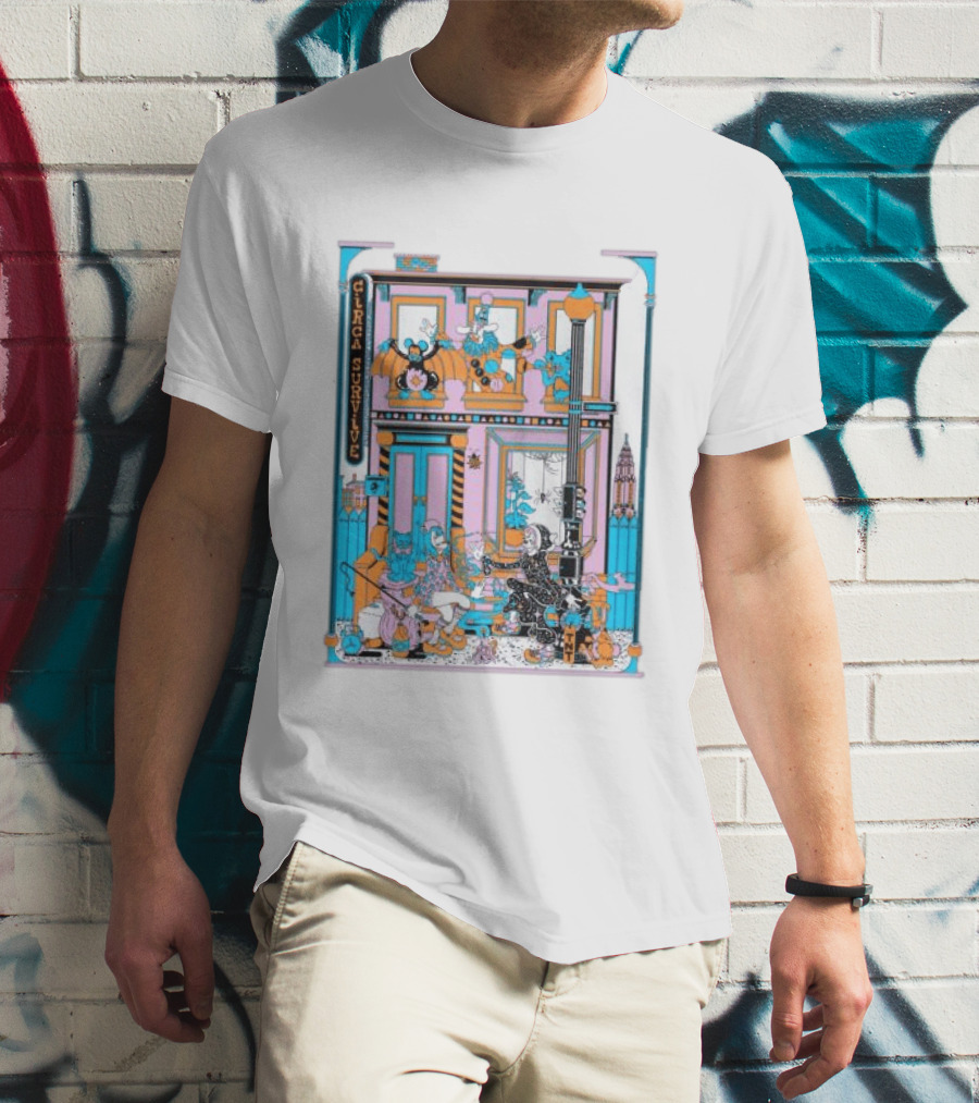 Circa Survive Halloween Street Scene Tnt Store T-Shirt