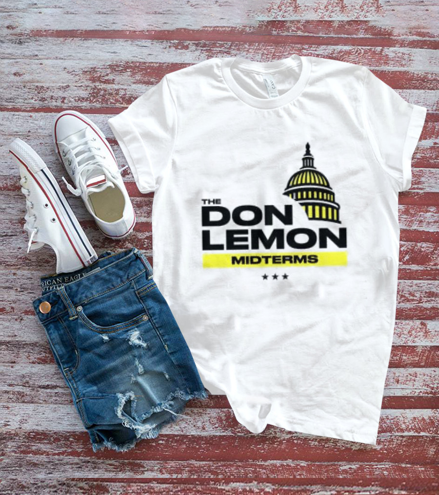 Don Lemon Midterms Capitol Illustration With Stars T-Shirt