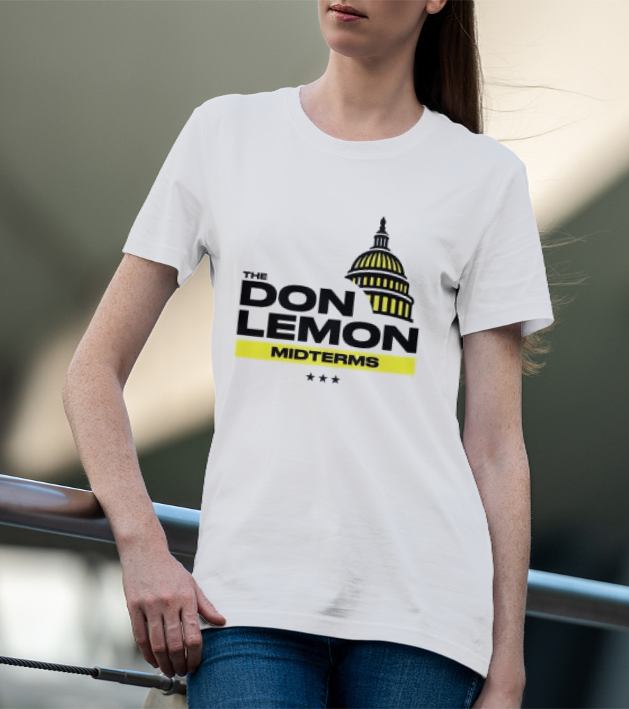 Don Lemon Midterms Capitol Illustration With Stars T-Shirt