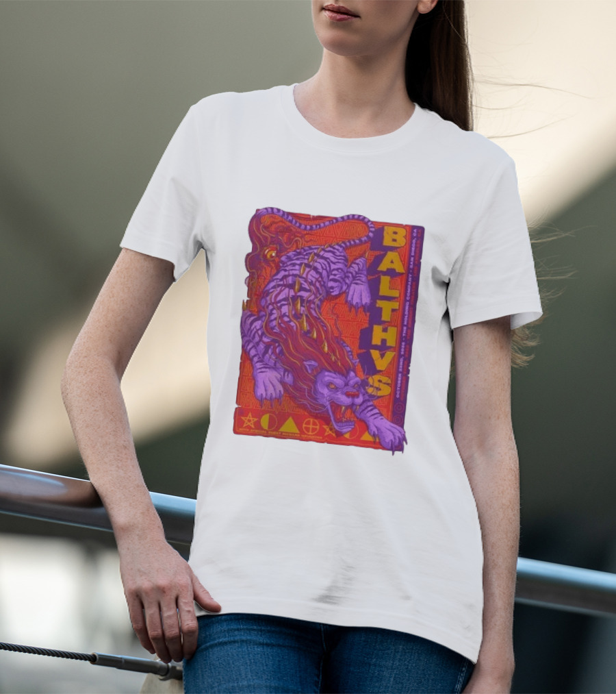 Original Balthvs San Diego Oct 2026 Featuring Richard Houghten Vibrant Lion T-Shirt