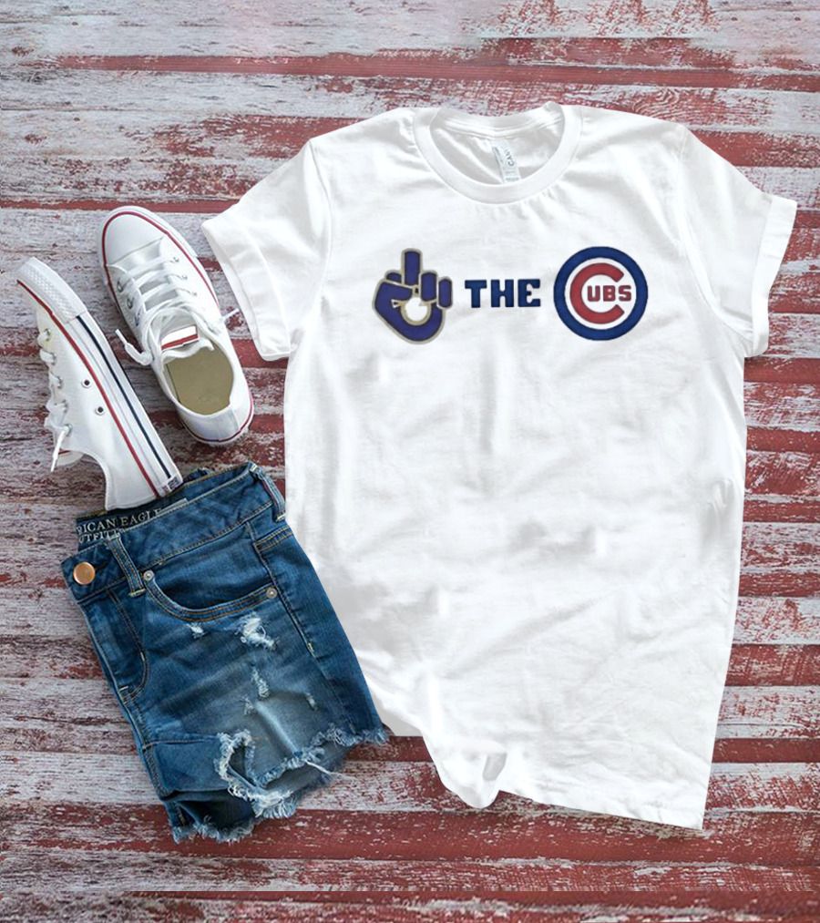 Milwaukee Brewers Middle Finger Gesture C Cubs Rivalry T-Shirt