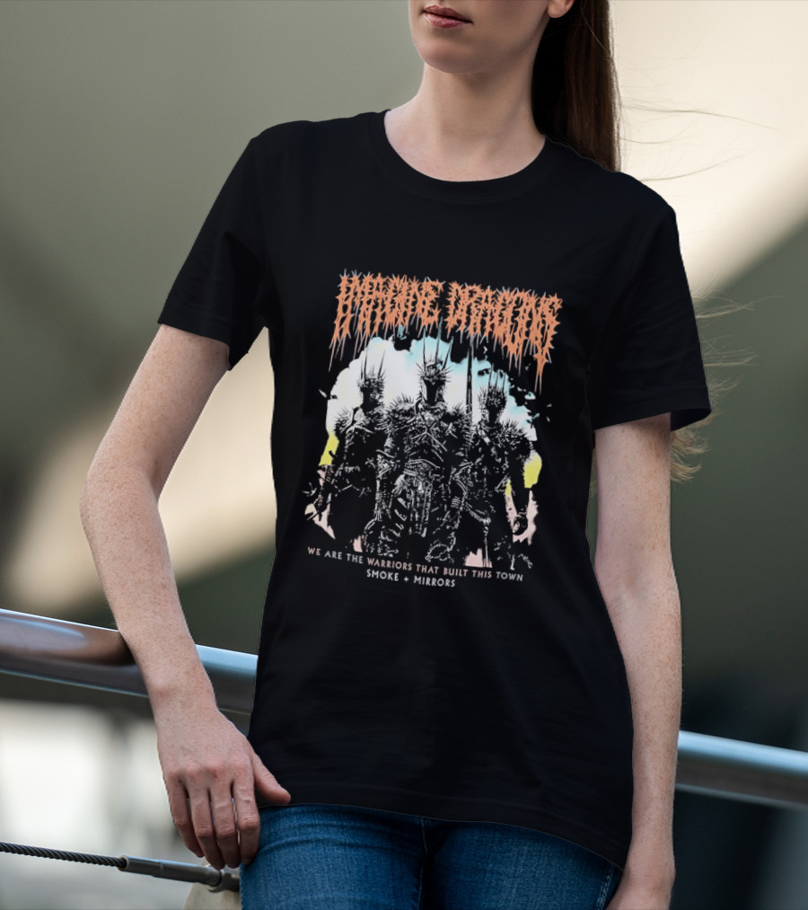 Imagine Dragons Smoke + Mirrors We Are The Warriors That Built This Town T-Shirt