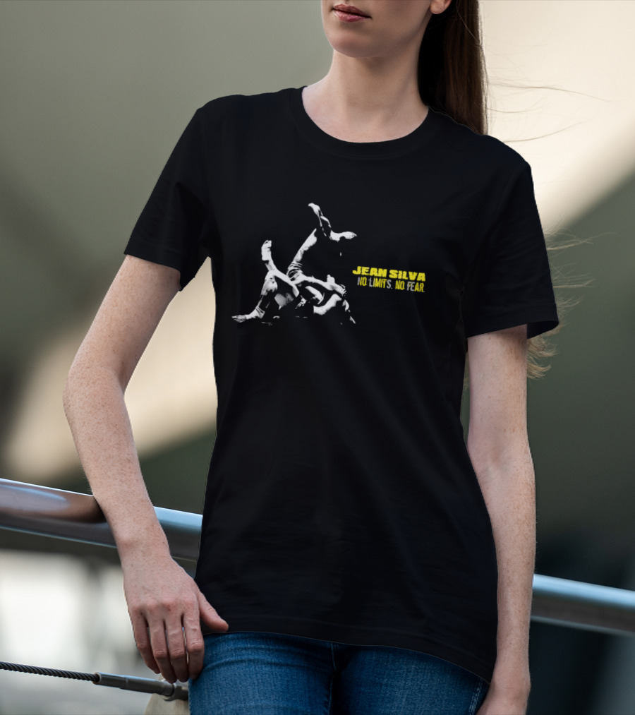 Jean Silva No Limits No Fear Martial Arts Action T-Shirt