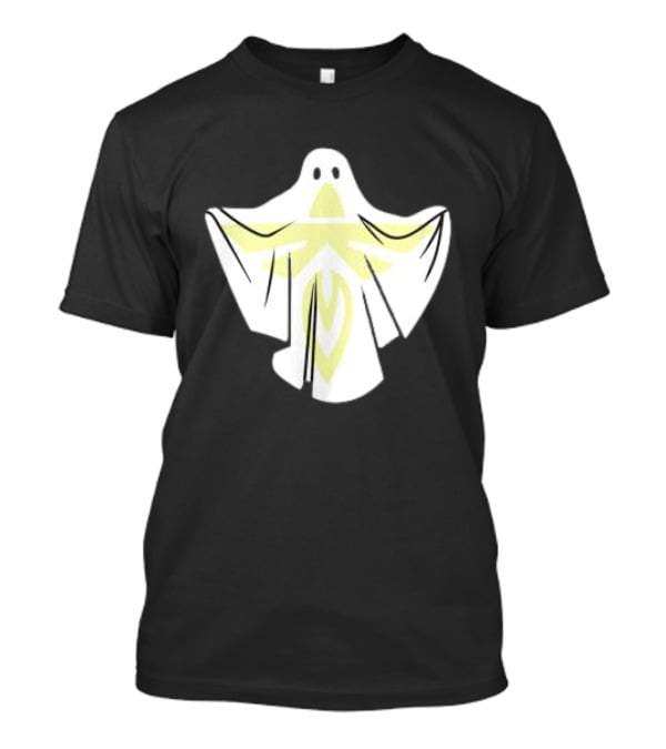 Firefly Store White Blue Ghost Halloween Space T-Shirt