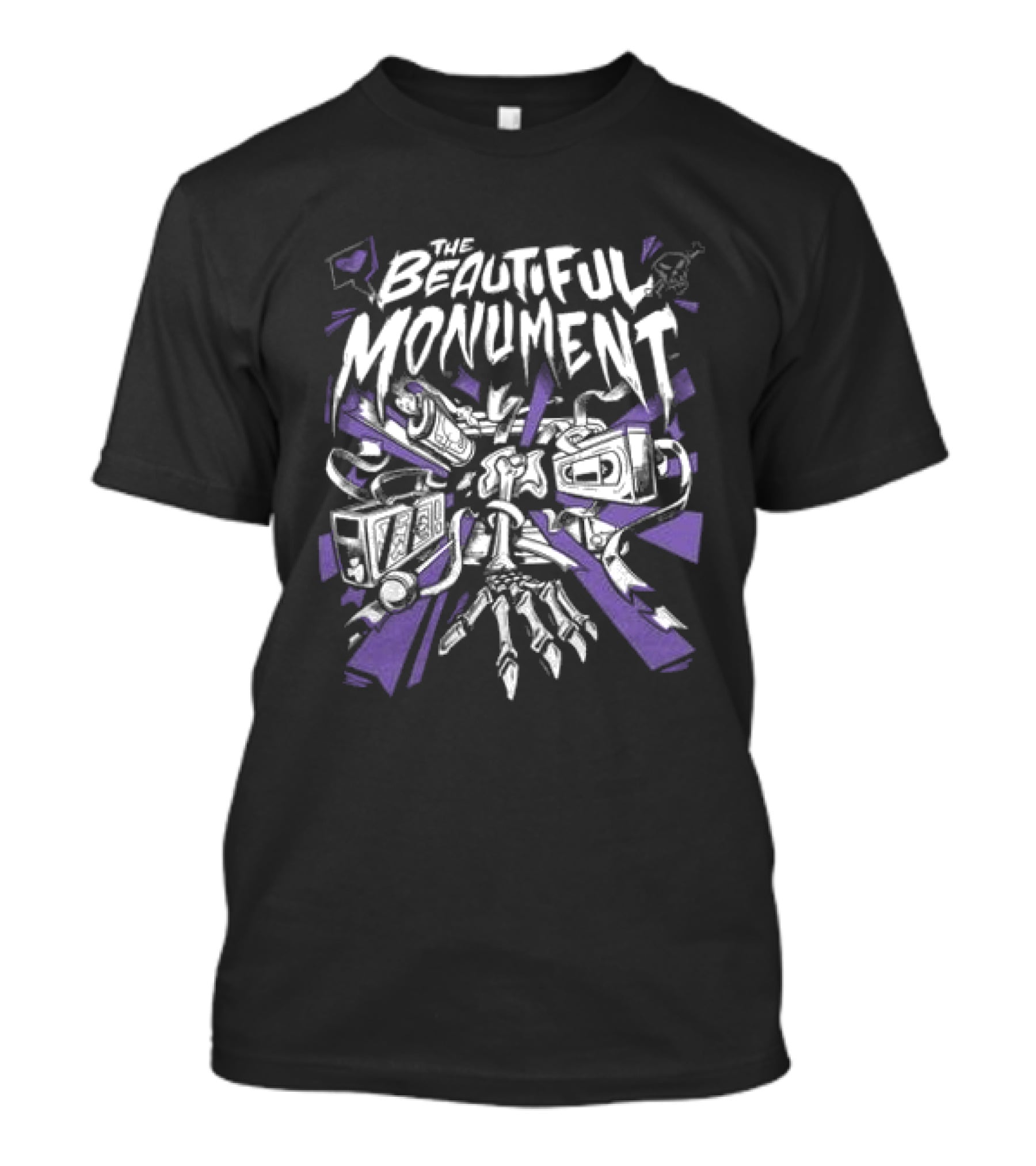 The Beautiful Monument Euphoric Thriller Greyscale Store T-Shirt